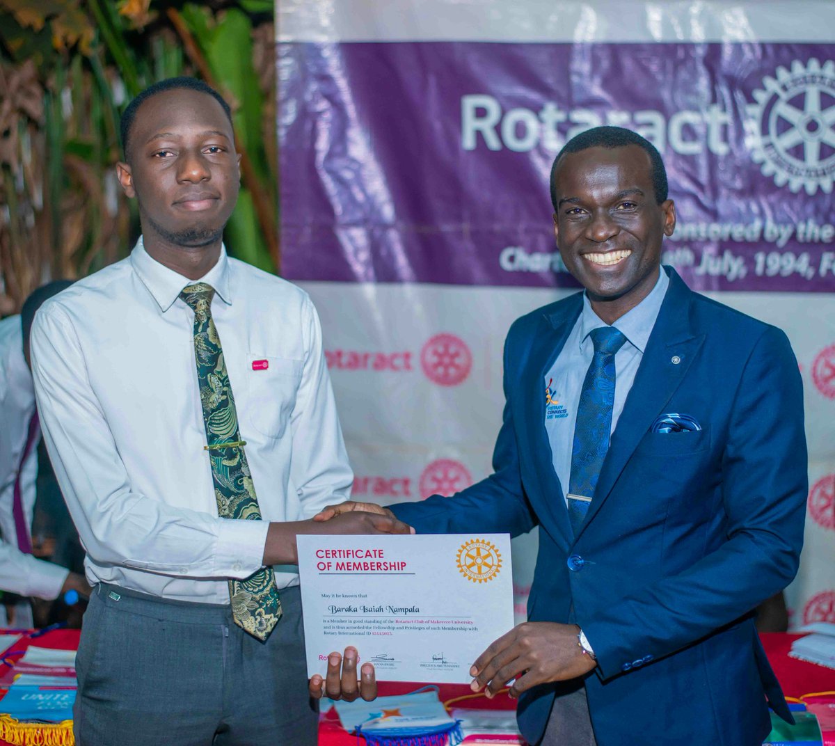Rotaract Club of Makerere University tweet media