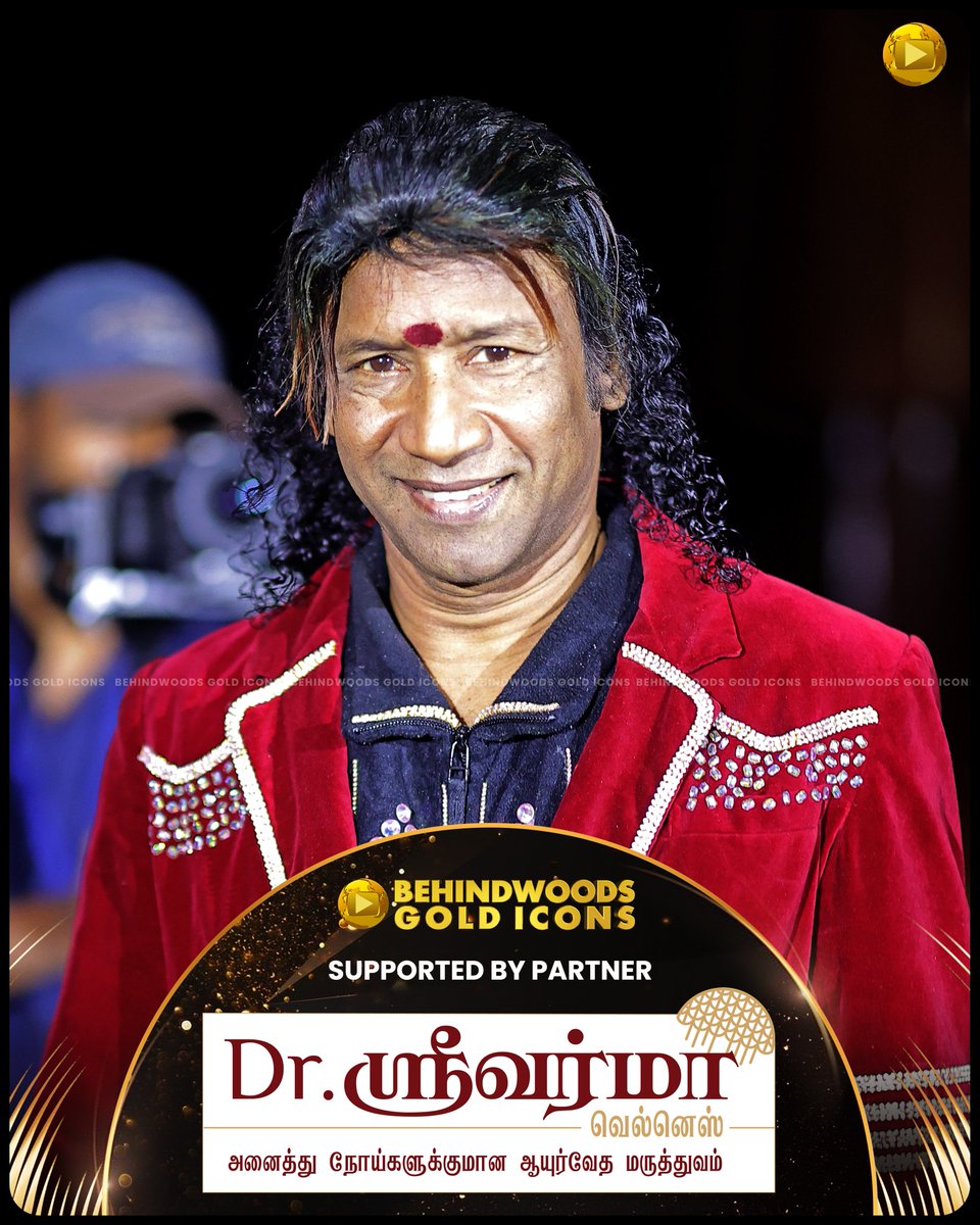 behindwoods's tweet photo. "Rocking the stage with his unique style 🎶✨ Darkkey shines bright at Behindwoods Gold Icons 🌟"

#Darkkey #BehindwoodsGoldIcons #MusicIcon #RockingVibes https://t.co/nAOfJVmgkz