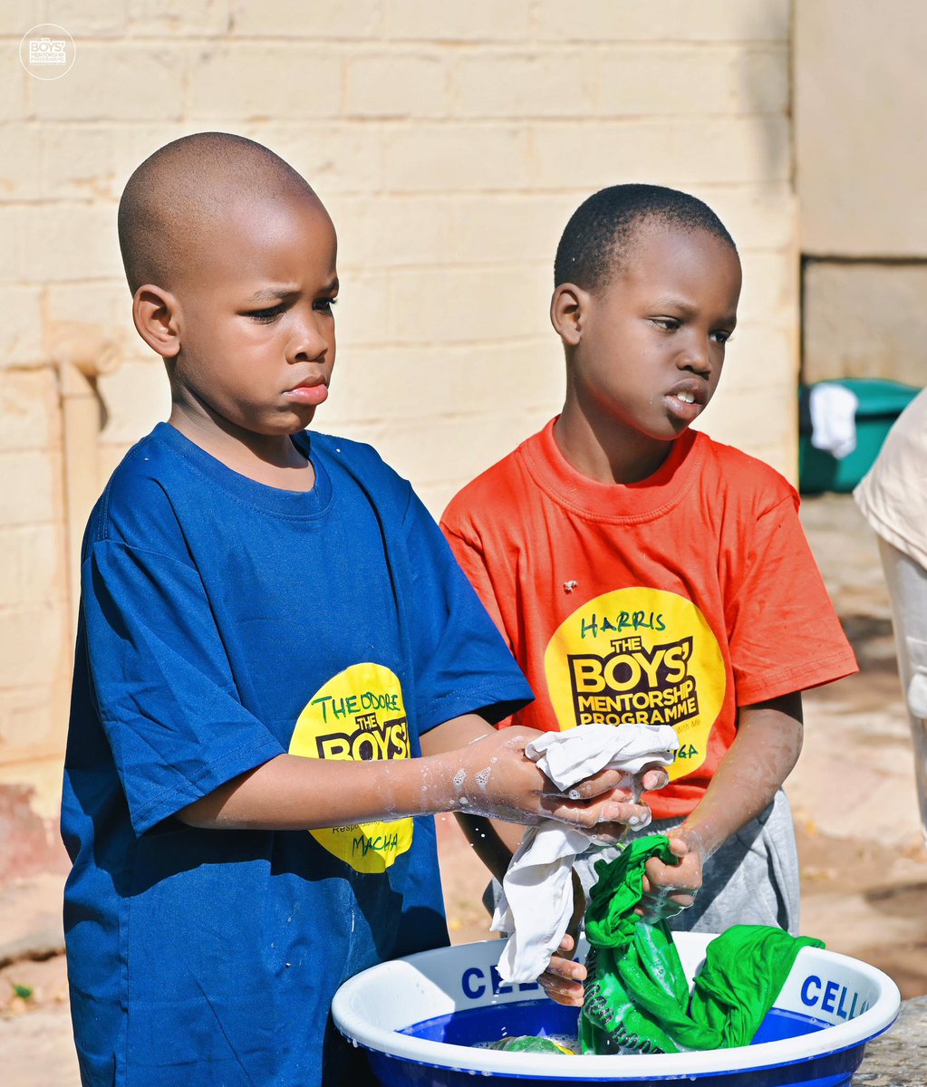 BoyMentorship's tweet photo. Start our Boys' program: We begin our Boys' program with a focus on leadership development, teamwork, and character building. Today we started washing our clothes.#Bootcamp25 #Tanzania #Morogoro. https://t.co/nljDQE7nLv
