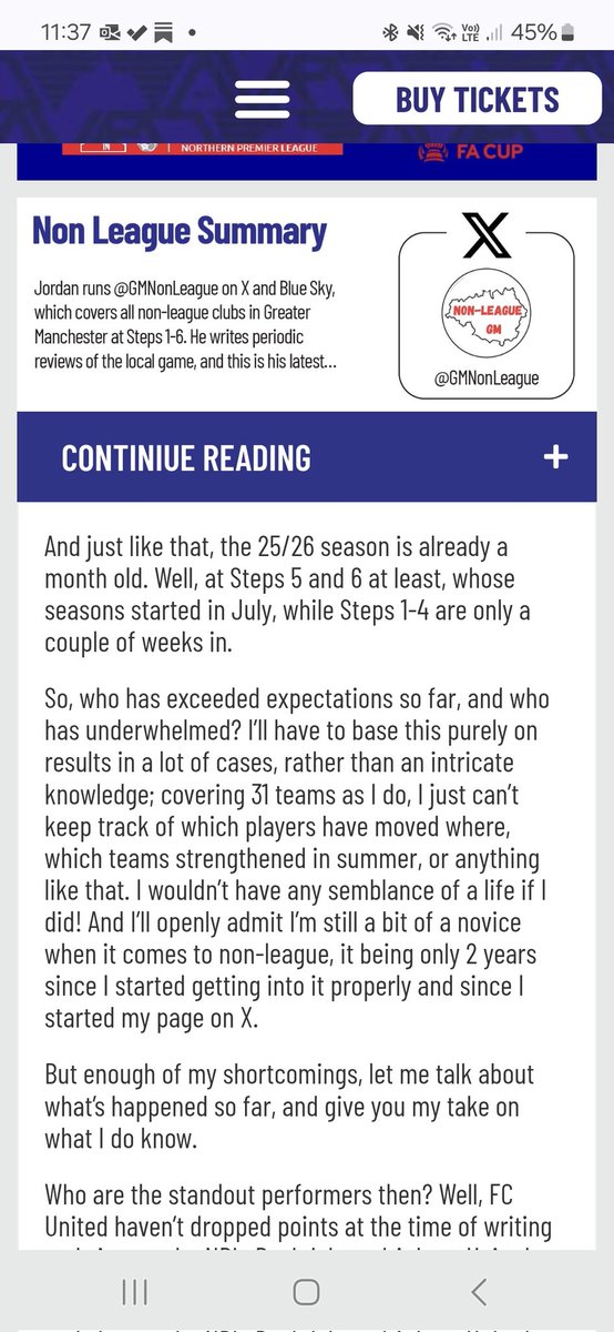 I have been fortunate enough to have my last 2 bits of writing feature in <a href="/AvroFC/">Avro FC</a>'s recent digital programmes

Thanks very much to <a href="/Jamie_Ross03/">Jamie Ross</a> 

If any other clubs want or need programme content, please get in touch, thanks!