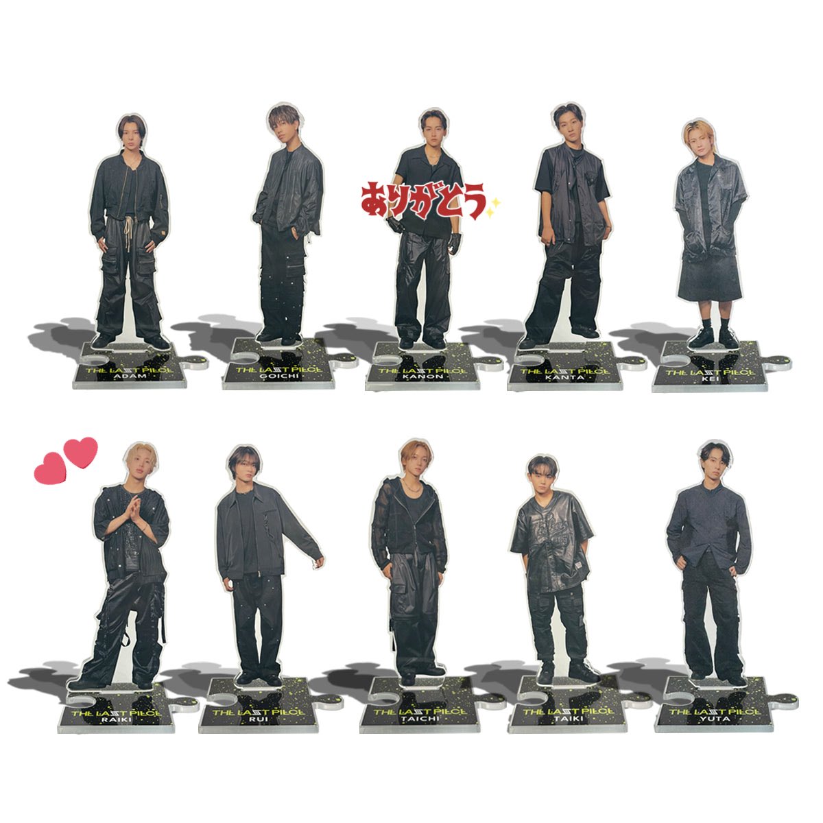 BMSG ライキ ラスピ アクスタ THE LAST PIECE ラスピ RAIKI ライキ4点