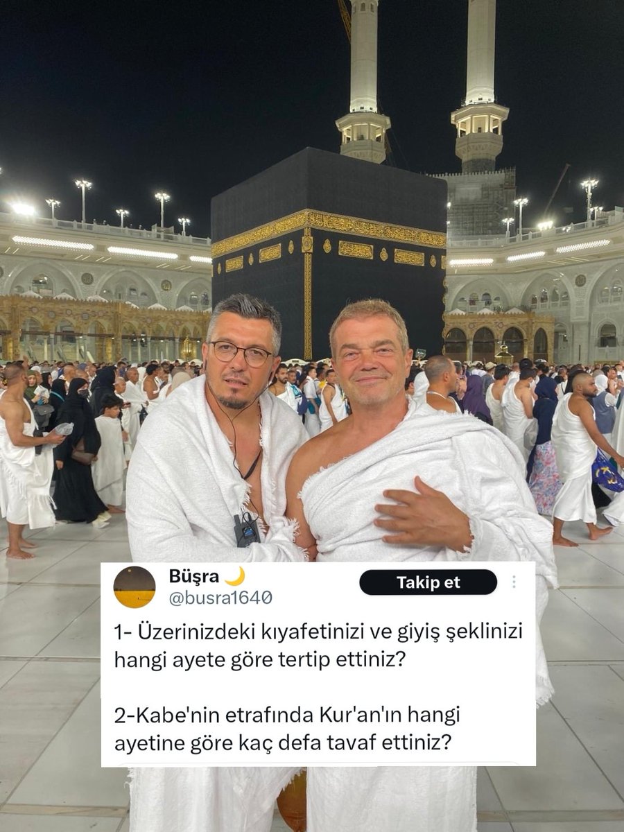 🔴 Felsefeci Caner Taslaman’ın umre ziyareti tartışma konusu oldu.