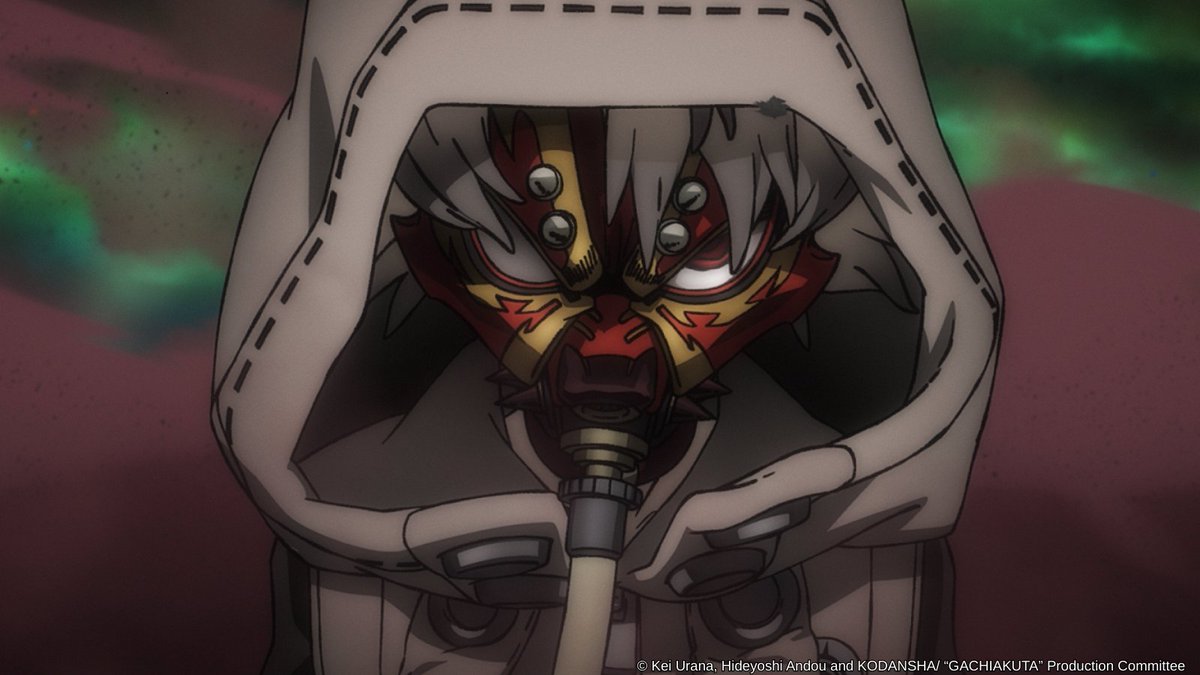Episode 10 of the anime series “Gachiakuta” releases tomorrow! 
Rudo’s full face mask is finally complete!

#Gachiakuta