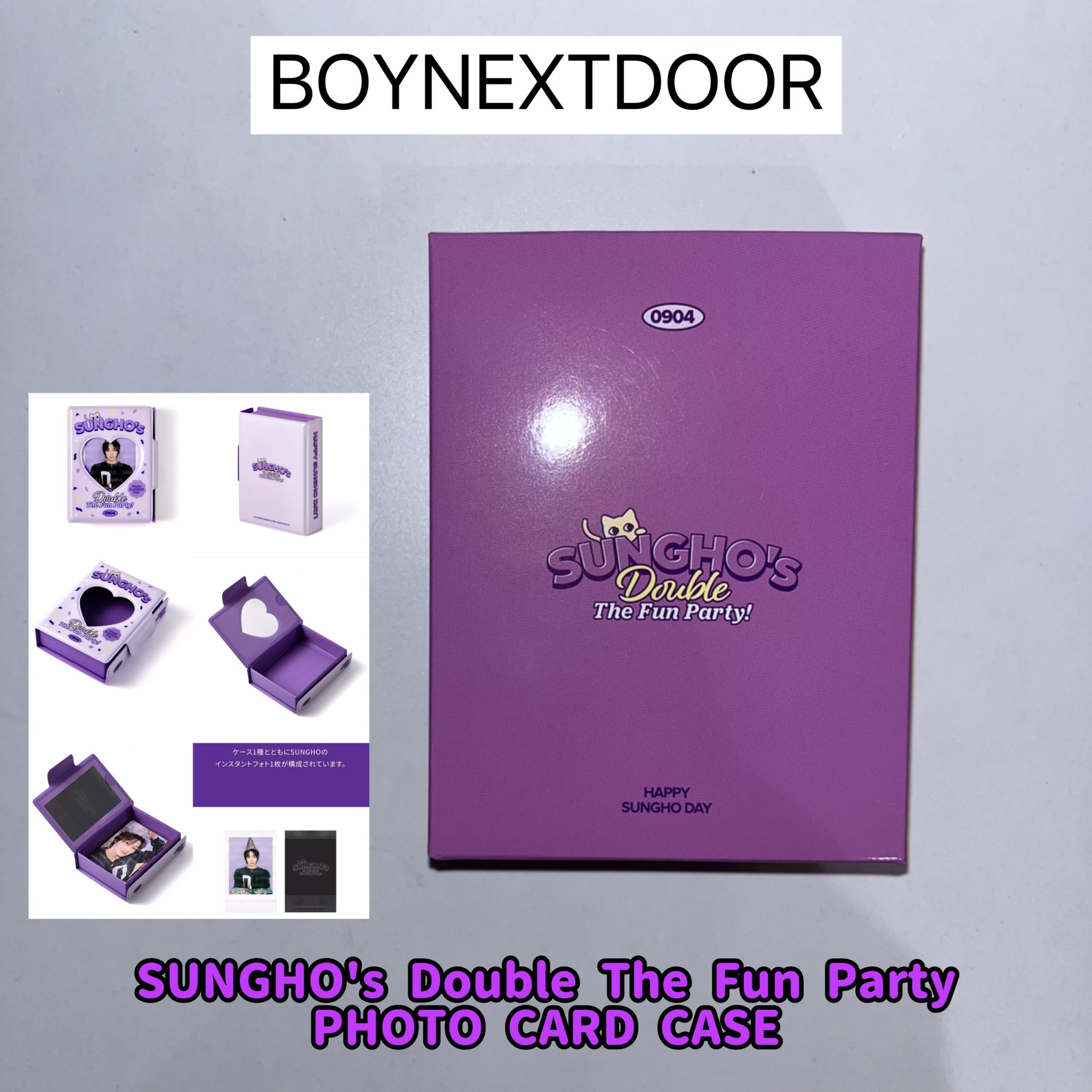 BOYNEXTDOOR x GRAILZ ソウルコン限定グッズ BOYNEXTDOOR - [BOYNEXTDOOR X GRAILZ] S/S T-SHIRT (KNOCK ON