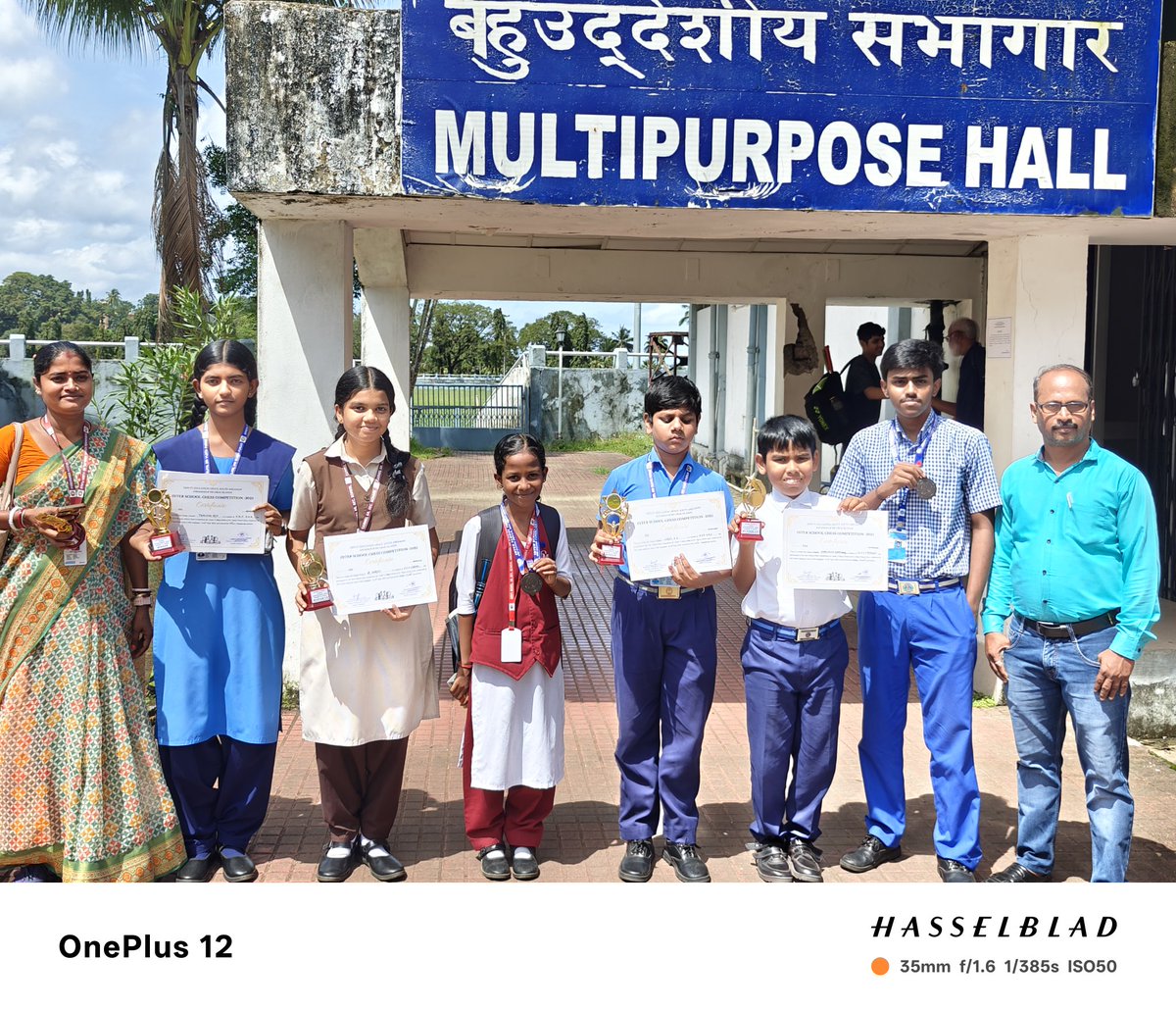 CafeChessCM's tweet image. U17 Open &amp;amp; Girls Interschool SVP Zone Chess Championship 2025 conducted by @ANEducationDept.
#chess #chessbase