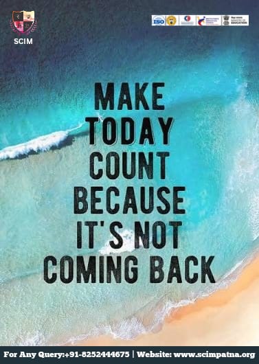 ScimPatna25's tweet photo. Small steps today create big achievements tomorrow. 🚀
📞:+91-8252444675
🌐:https://t.co/SFLKH2Ymho
#MakeTodayCount #MotivationDaily #Inspiration #PositiveVibesOnly #SuccessMindset #NoExcuses #WorkHardDreamBig #DailyMotivation #StudentLife #FocusOnGoals #NeverGiveUp https://t.co/f3o81T6kbg