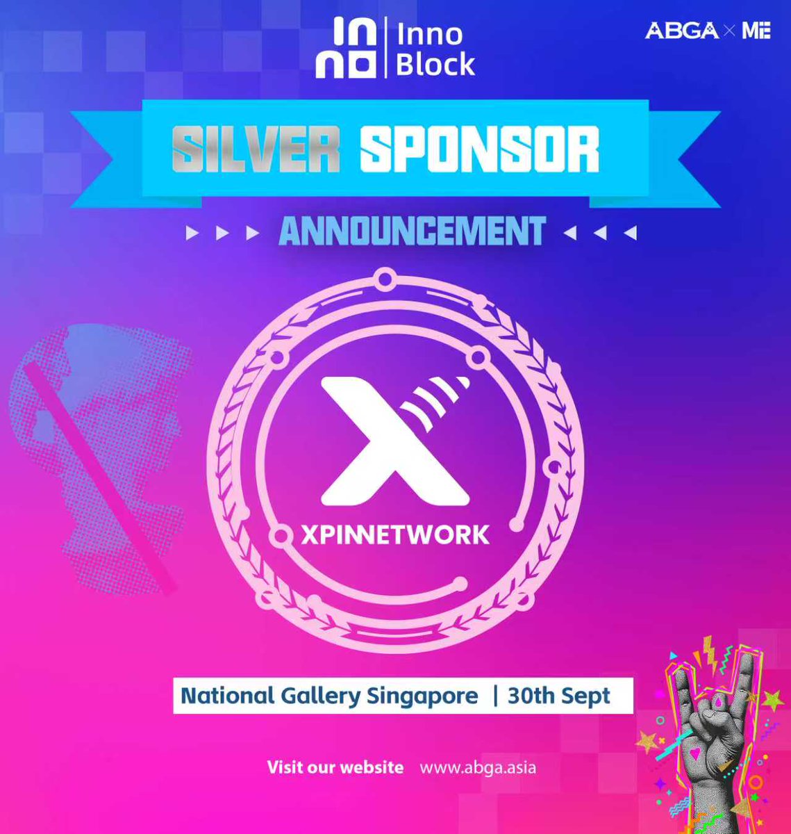 ABGAasia's tweet image. 「#InnoBlock2025 Sponsor Update」

Honored to have @XPINNetwork as our Silver Sponsor.

XPIN Network, the leading DePIN project on the BNB Chain, provides a decentralized, AI-powered communication infrastructure that delivers secure, efficient, and borderless connectivity.

🎫…