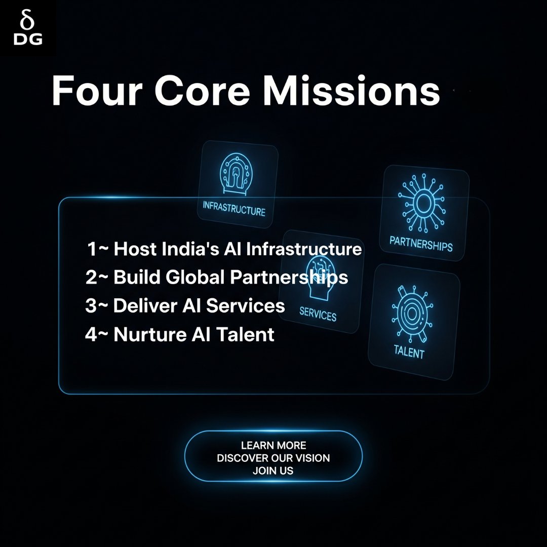 deltavix_global's tweet image. 🚀 “AI for Everyone, Everywhere” – Mukesh Ambani unveils Reliance Intelligence at #RILAGM!
⚡ AI-ready data centres
🌍 4 core missions for India’s AI growth
🔥 Vision to make India a global AI hub
India’s AI engine is here. 💡✨
#RelianceIntelligence #MukeshAmbani #AIinIndia