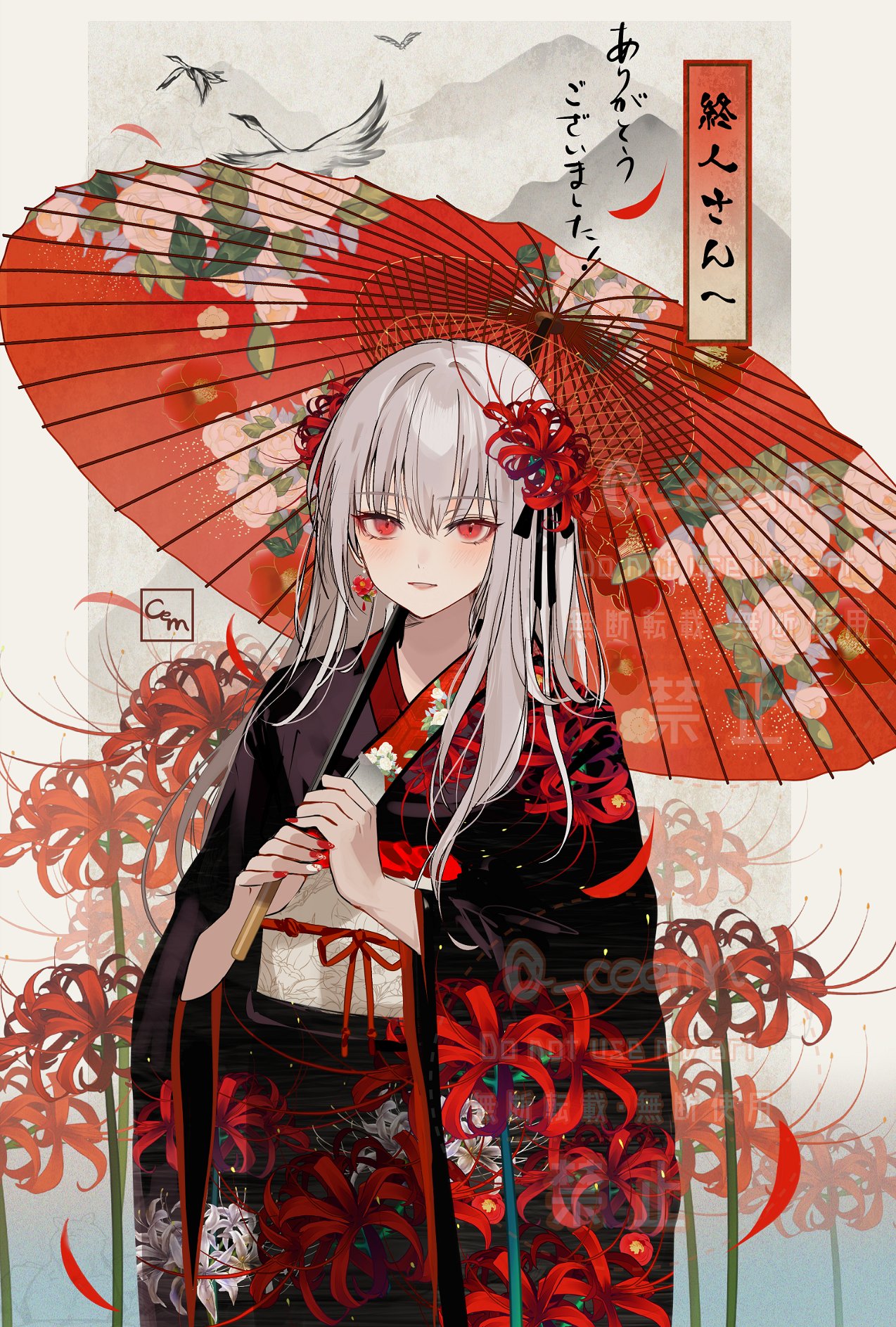 さとみん様　F6 原画　アクリル画 さとみん様 F6 原画 アクリル画