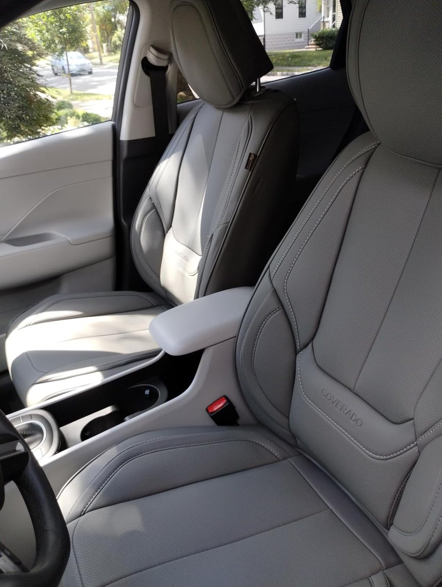 CoveradoAuto's tweet image. ❤️‍🩶Thank for Yrless sharing:
——————————————————————
😎Nice material, very comfy. I bought these to cover the white cloth seats that came with my used 2025 Hyundai Kona SEL.