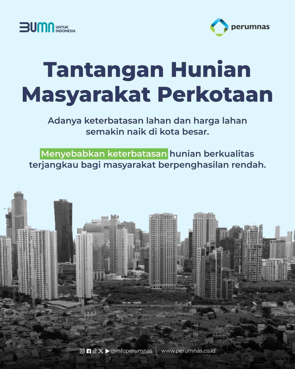 electrizen_blkb's tweet photo. Hasil kolaborasi Perumnas bersama PPKK (Pusat Pengelolaan Komplek Kemayoran), Samesta Alonia Kemayoran dirancang bagi masyarakat berpenghasilan rendah, termasuk generasi muda seperti Milenial &amp; Gen Z yang tengah mencari hunian pertamanya 🏠

 #HunianSubsidiPerkotaan https://t.co/dj5zrvCSUb