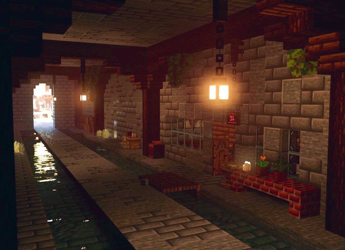 TsukiyumiArt's tweet photo. 抜け道
#Minecraft https://t.co/PfFyvOEk1R