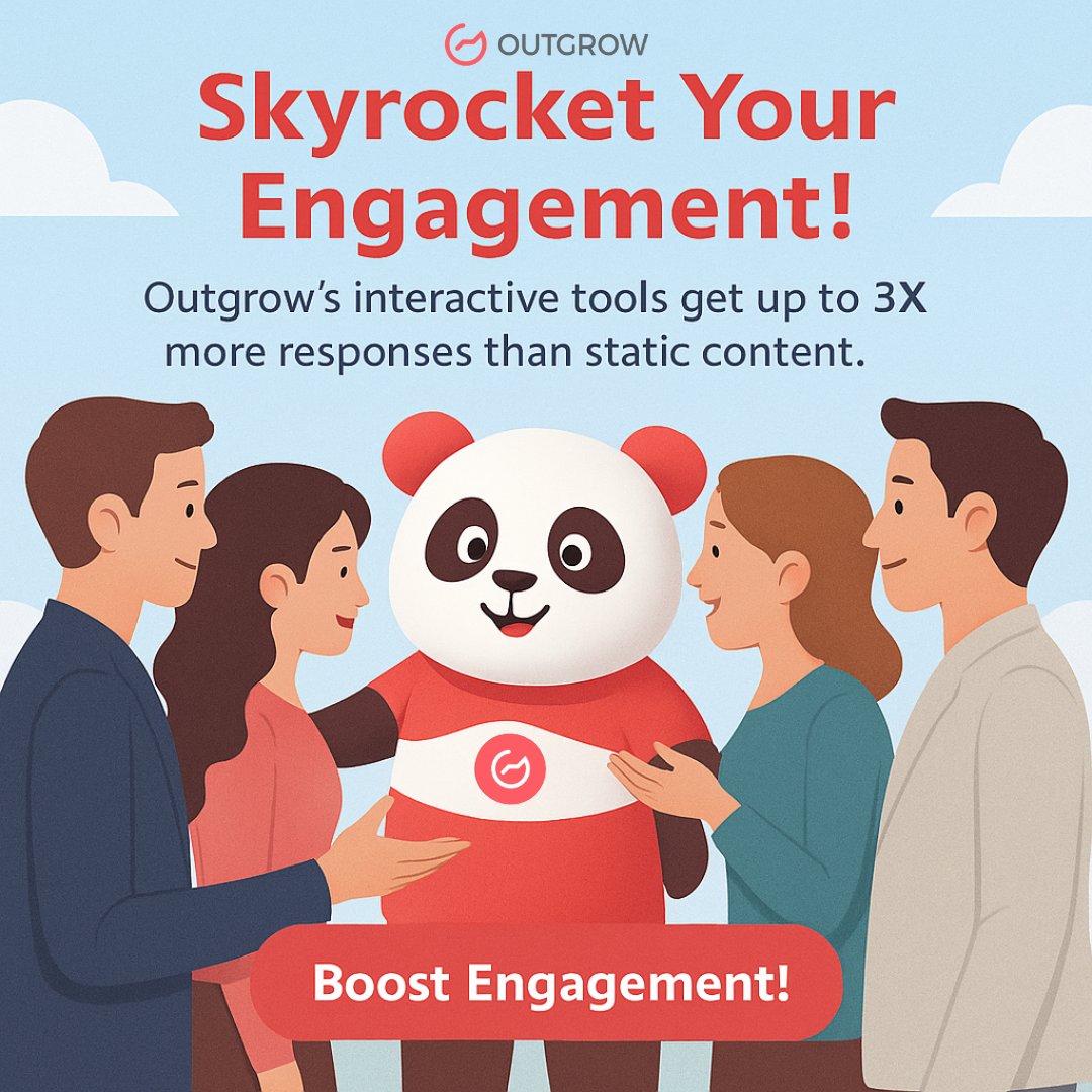 OutgrowCo's tweet image. Why settle for static pages when interactive content gets up to 3X more responses?
Quizzes ✅ Calculators ✅ Polls ✅, all designed to captivate and convert effortlessly.
⚡ Boost Engagement Today! Link in comments.
#Outgrow #InteractiveContent #LeadGeneration…