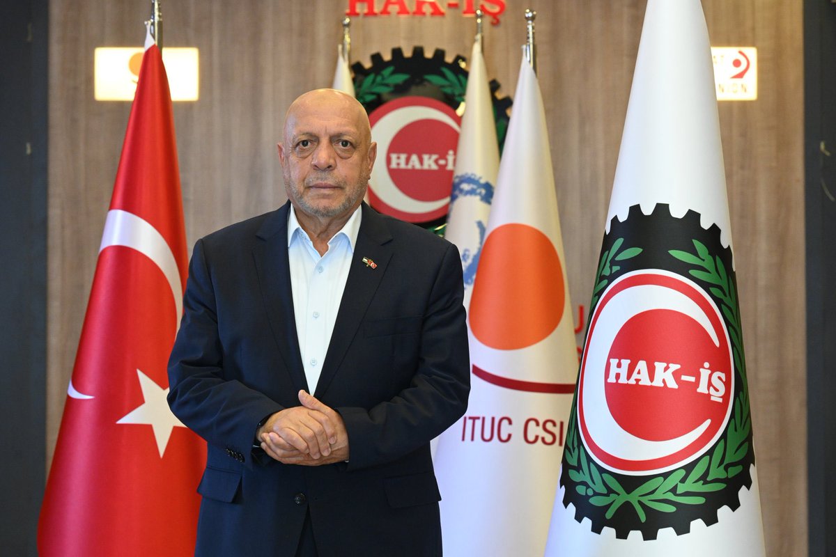 “HAK-İŞ Olarak, Bütün Darbeleri ve Antidemokratik Müdahaleleri Reddediyoruz”

HAK-İŞ Genel Başkanı Mahmut ARSLAN, demokrasilerde darbe ve antidemokratik müdahalelere yer olmadığını belirterek, “HAK-İŞ olarak, 12 Eylül 1980 askeri darbesi başta olmak üzere her türlü darbe ve