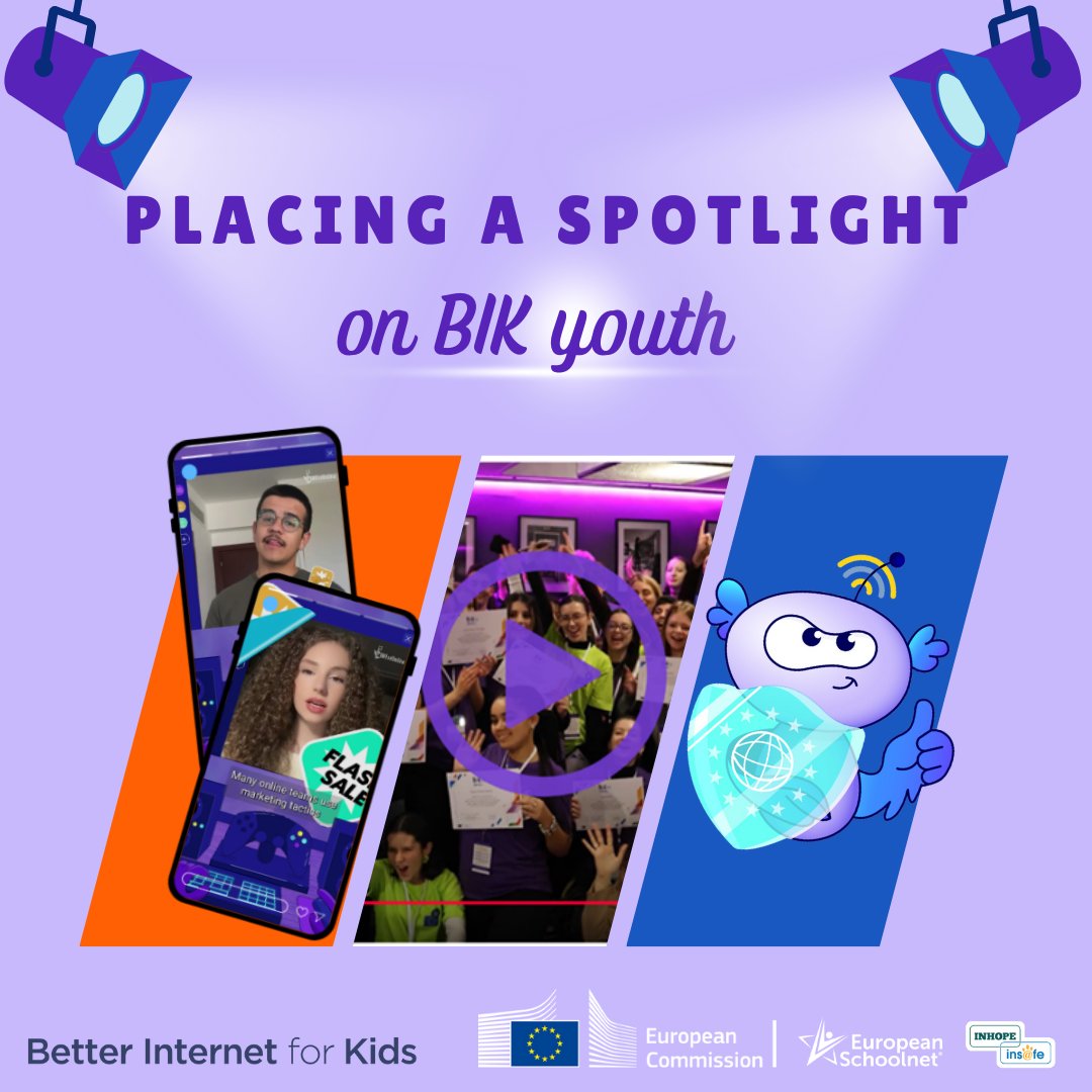 🌟 Learn more about #BIKYouth!

From leading the Safer Internet Forum to co-creating campaigns &amp; shaping EU policy, young voices were at the heart of digital change.

See what they achieved &amp; what’s next for 2025 👉 kont.ly/d2fe6030

#BIK