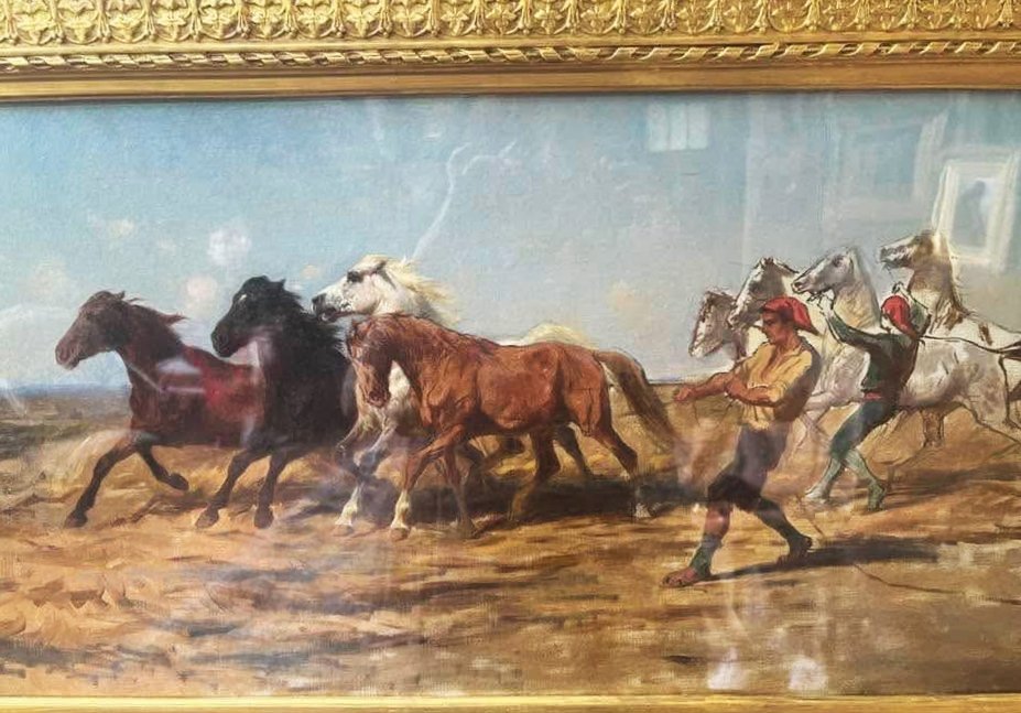 2021, une œuvre de #RosaBonheur vendue aux enchères, défaite amère!
​Quelques années plus tard, la collectionneuse qui a remporté la vente la prête généreusement <a href="/ChateauDeBy/">Musée Rosa Bonheur</a>, dans l'atelier où elle a été peinte ! C'est l'histoire d'une passion partagée. ​Venez l'admirer...