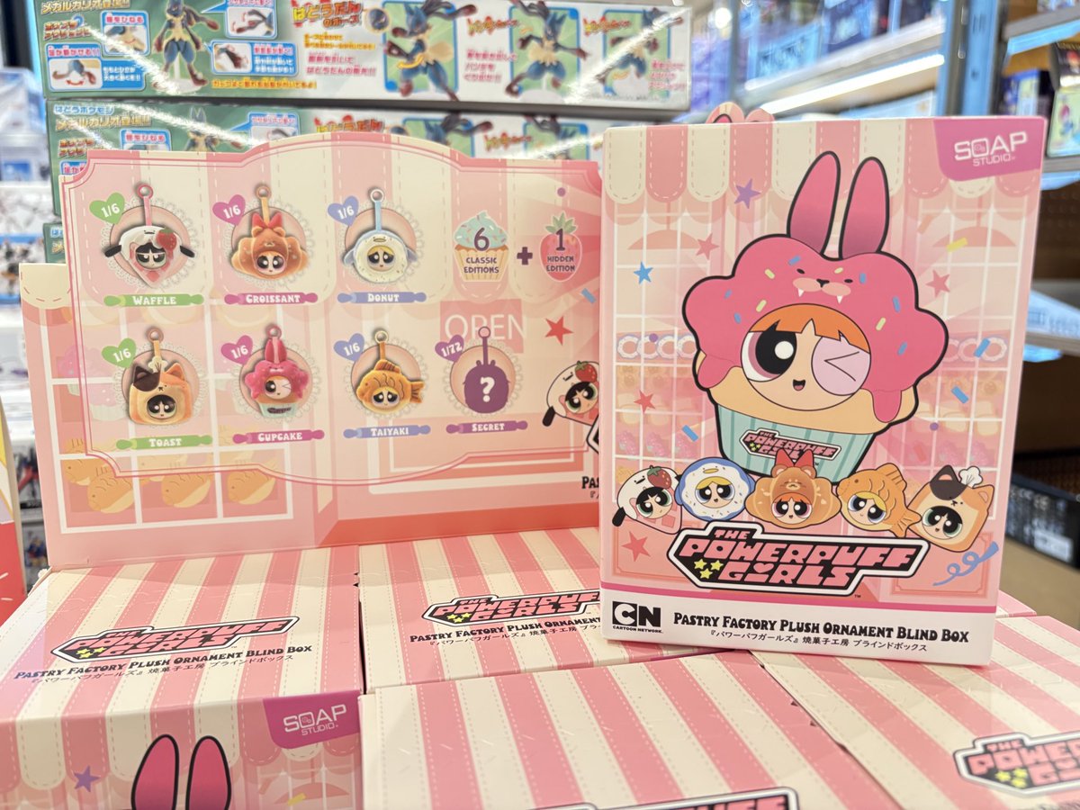 雑貨商品情報】 THE POWERPUFF GIRLS パワーパフ ガールズ 焼菓子工房