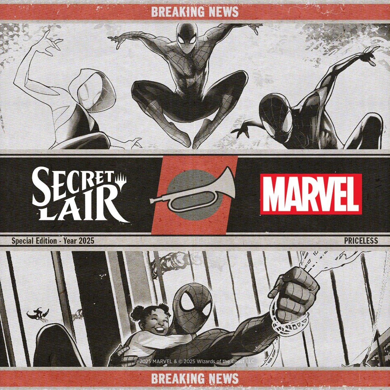 スパイダーマン　secret lair まとめ売り MTG】スパイダーマンのSecret Lairに収録されているボーナス