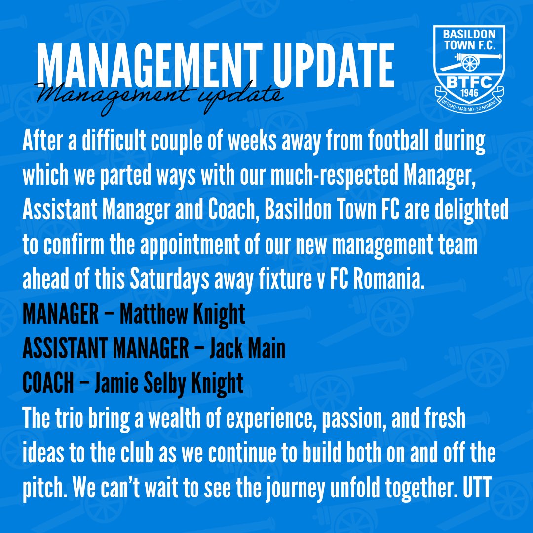 🔵FIRST TEAM, NEW MANAGEMENT🔵