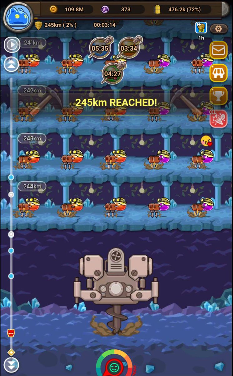 🚀 Just hit 245km in Slime Miner!
Powered by <a href="/Immutable/">Immutable</a> + <a href="/KaiaChain/">Kaia</a>, the grind never stops. 💎

How far can you dig? ⛏️

#SlimeMiner #ImmutablePlay #KaiaChain #DigAndEarn <a href="/Slime_Miner/">Slime Miner Official | Dig. Collect. Earn</a>