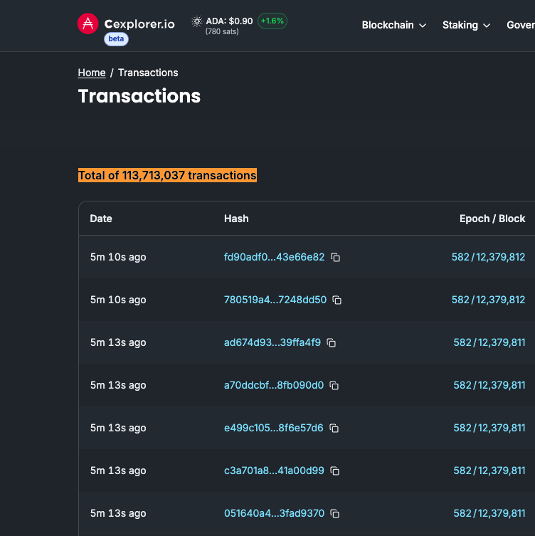 Cardanians_io's tweet photo. FACT: Cardano $ADA has processed over 113,000,000+ transactions with zero network outages.

Also a single transaction can have multiple smart contracts or hundreds of unique recipients.

Built different, built to last. https://t.co/Db3l4Jgaok