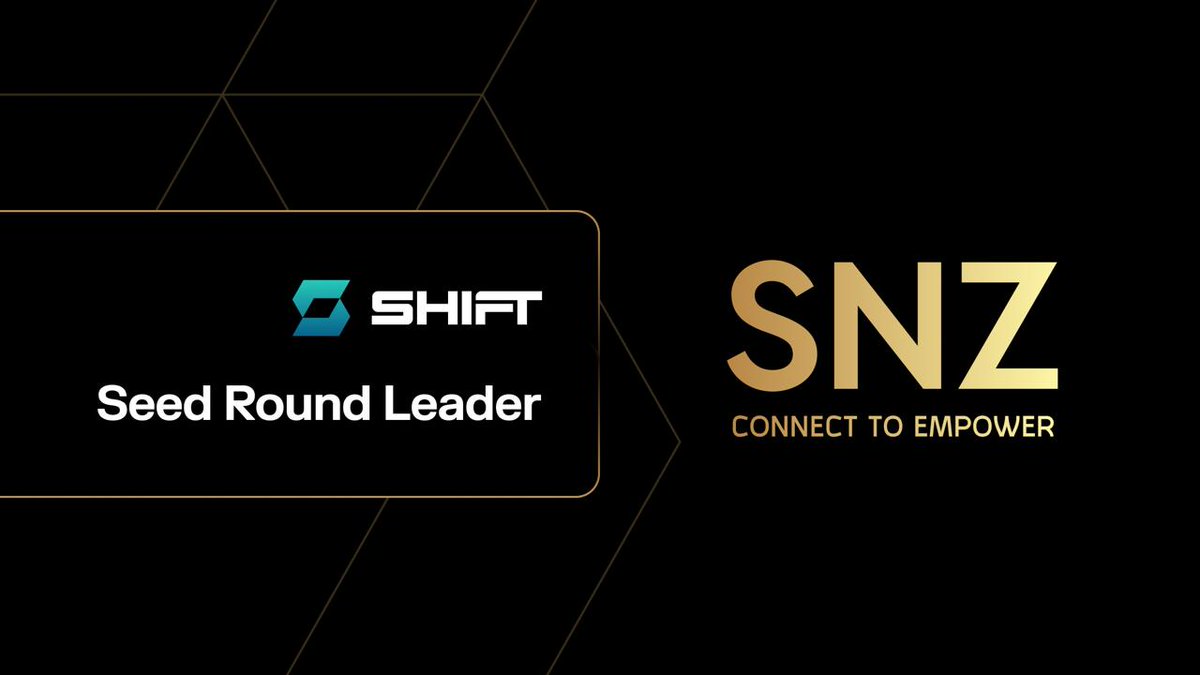 We are proud to announce <a href="/snzholding/">SNZ Holding</a> is taking the Lead on our Seed round!

SNZ is one of the most reputable institutions in Web3, active since 2014 with 200+ projects in its portfolio, an early backer of Ethereum and strategic partner to projects like Chainlink. 
SNZ Holding's