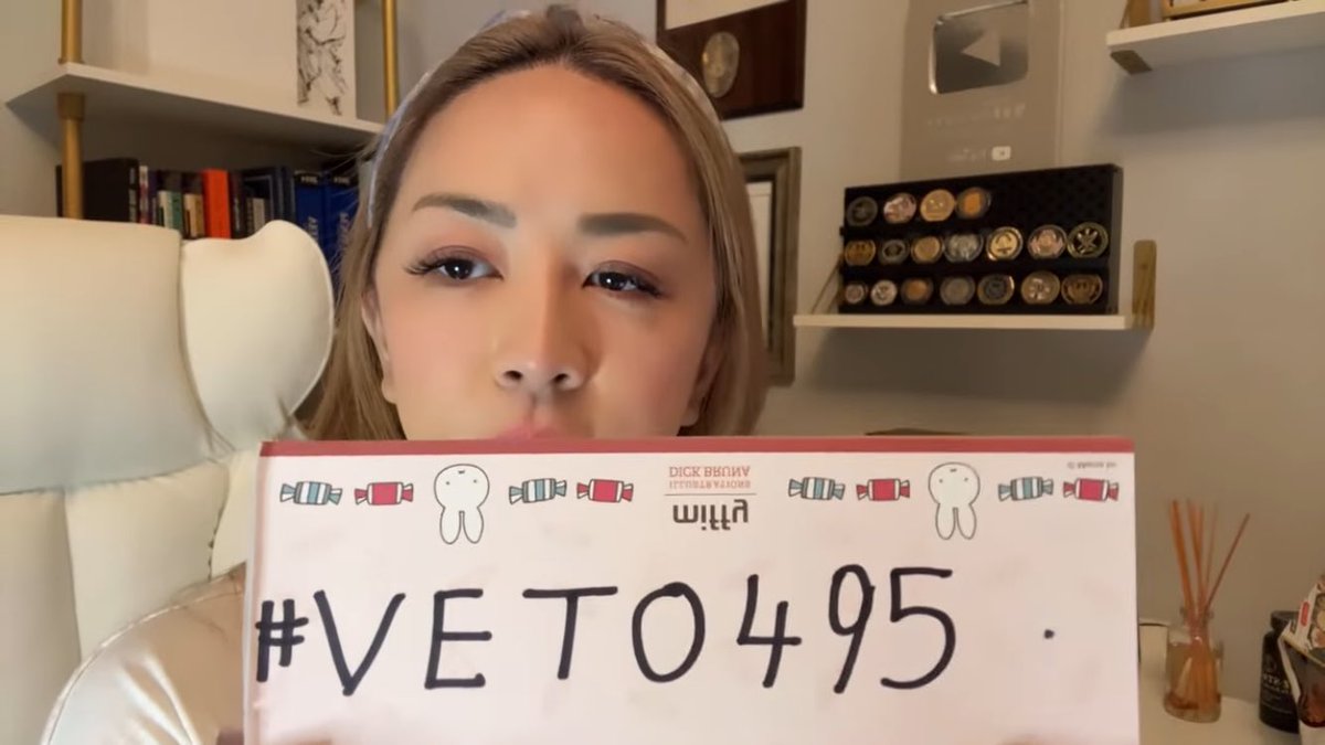 963miyabi's tweet photo. [緊急配信] 大変です！ https://t.co/LLwhjaZLeo @YouTubeより
#VETO495 
#GavinNewsom 
🚨あなたの子供が合法的に誘拐連れ去り出来る法案が
カリフォルニア州知事ギャビン・ニューサムがサインしたらアウト‼️
可決されます💢 https://t.co/9heN1TwTND