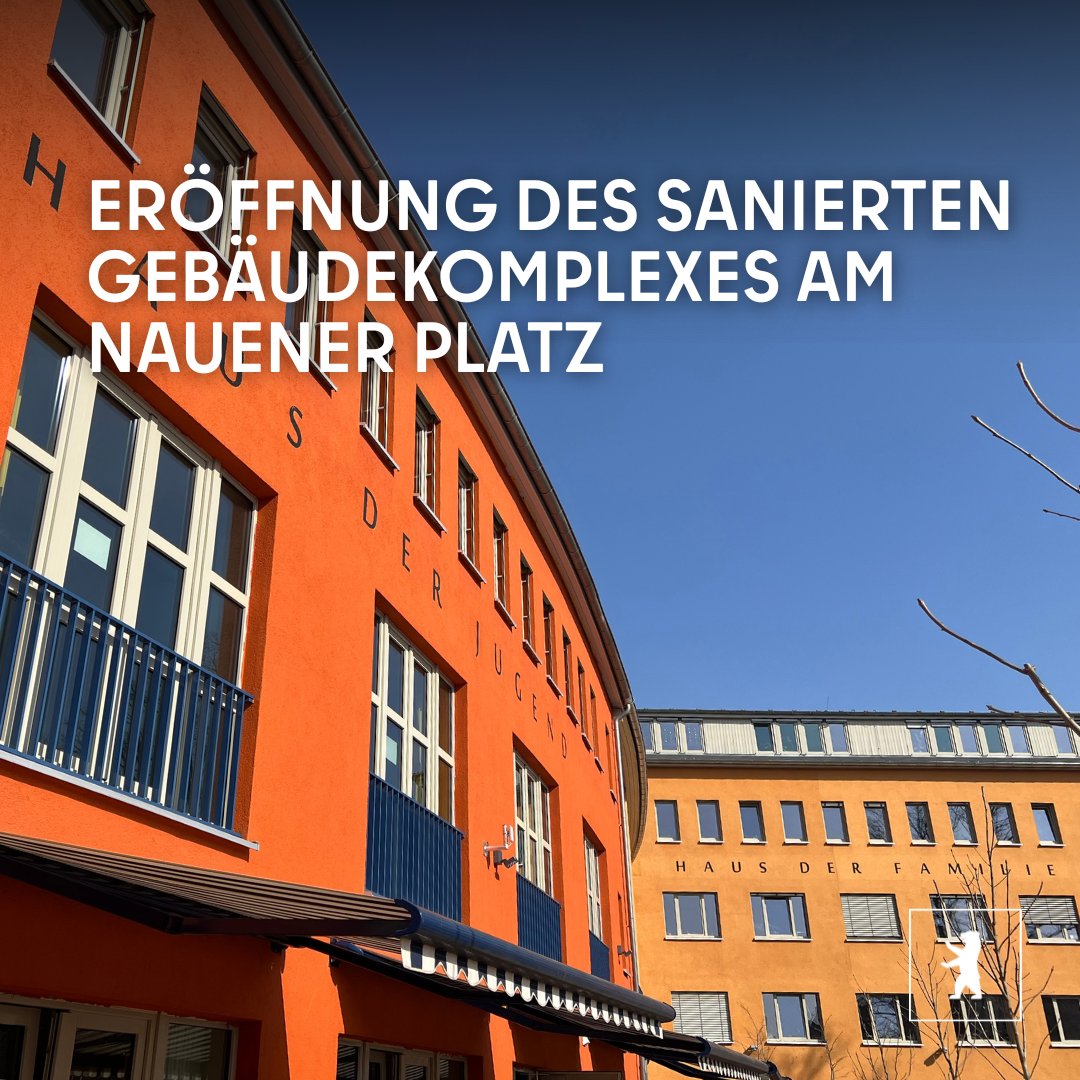 Der Wedding hat seinen Treffpunkt zurück! 🙌 Am 20.09. feiern das Haus der Jugend &amp; Haus der Familie ihre Wiedereröffnung: saniert, erweitert &amp; barrierefrei. Bekannte Angebote bleiben – nur noch besser. Räume zum Begegnen &amp; Mitmachen – mitten im Kiez.➡️ sohub.io/lugd