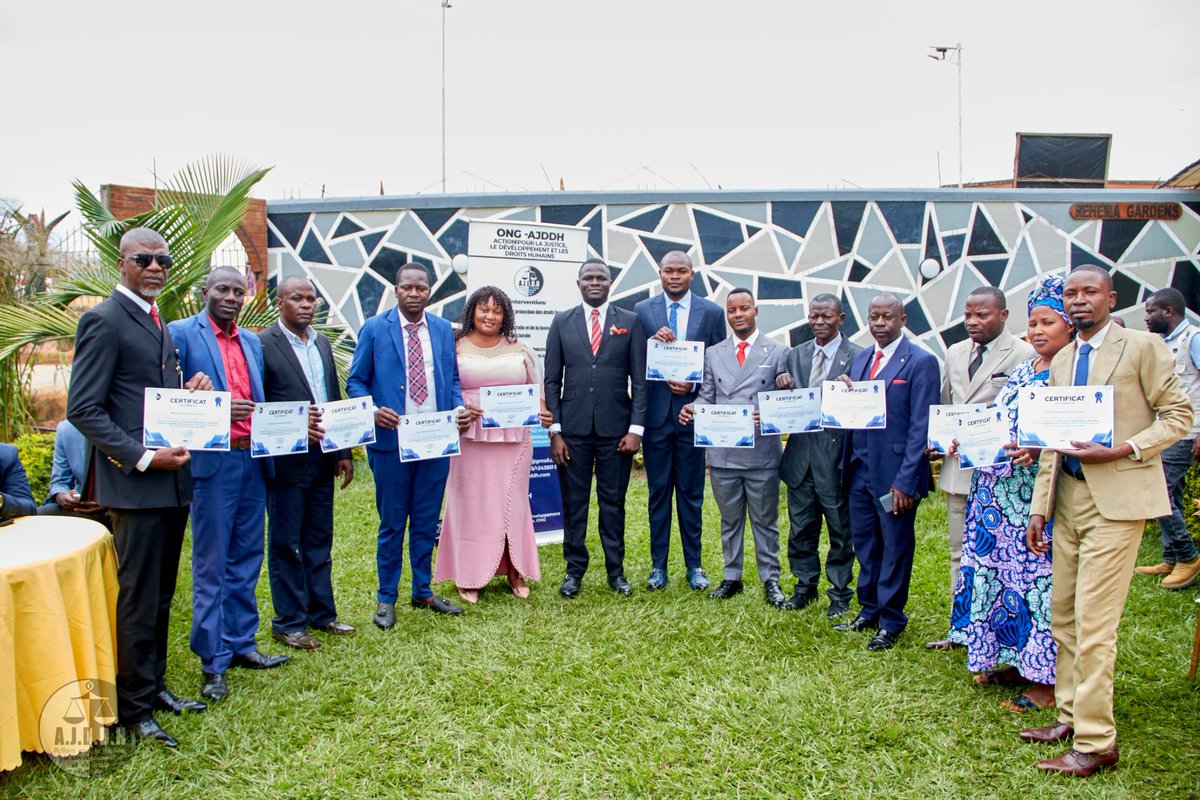 #Bunia
Nous avons clôturé notre formation sur la gouvernance démocratique locale organisée à l'intention des conseillers communaux et acteurs sociaux.
Nous invitons les participants à capitaliser les notions apprises pour rationaliser la gestion des communes. 
<a href="/NEDemocracy/">NEDemocracy</a>