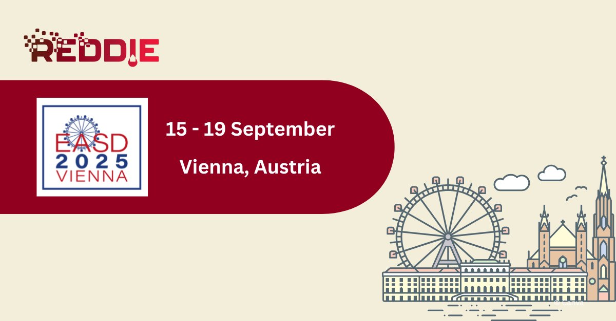 🚨 The European Association for the Study of Diabetes (EASD) Annual Meeting 2025 is taking place from 15–19 Sep 2025 in Vienna, Austria!
👉A great opportunity to network and stay up to date with the latest in diabetes research. Check out the programme here easd.org/annual-meeting…