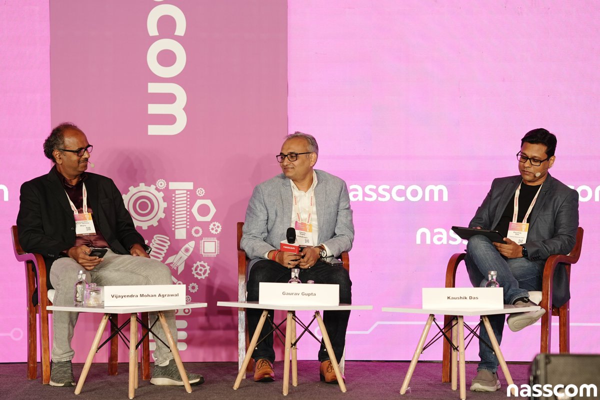 nasscom events (@nasscomevents) on Twitter photo Moderated by Kaushik Das - Managing Director, Catalyst Brands India, the fireside chat on 'The Experience Multiverse' featured Gaurav Gupta - Vice President, Engineering, <a href="/GlobalLogic/">GlobalLogic Inc.</a>, and Vijayendra Mohan Agrawal -Chief Architect, Software-Defined Everything, <a href="/Wipro/">Wipro</a>. The panel Moderated by Kaushik Das - Managing Director, Catalyst Brands India, the fireside chat on 'The Experience Multiverse' featured Gaurav Gupta - Vice President, Engineering, <a href="/GlobalLogic/">GlobalLogic Inc.</a>, and Vijayendra Mohan Agrawal -Chief Architect, Software-Defined Everything, <a href="/Wipro/">Wipro</a>. The panel