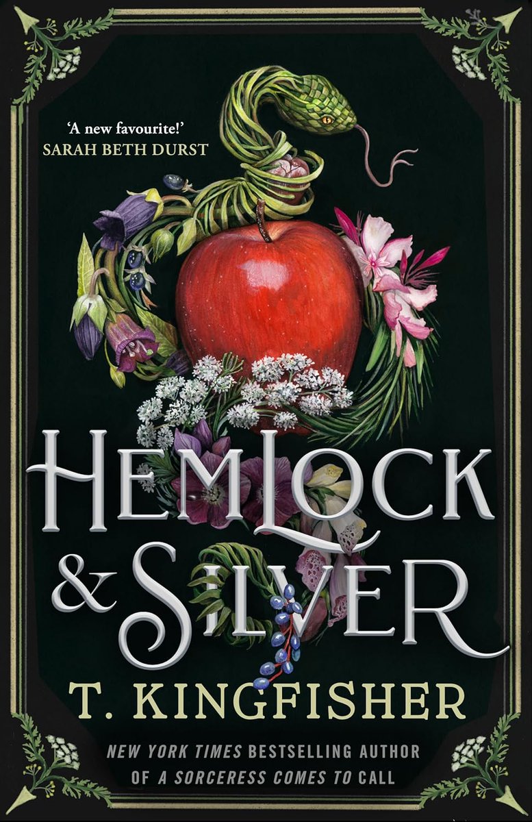 pagesandtea's tweet photo. 31.  Hemlock &amp; Silver by T. Kingfisher - 🌟🌟🌟🌟 https://t.co/JYVRWQx1pr