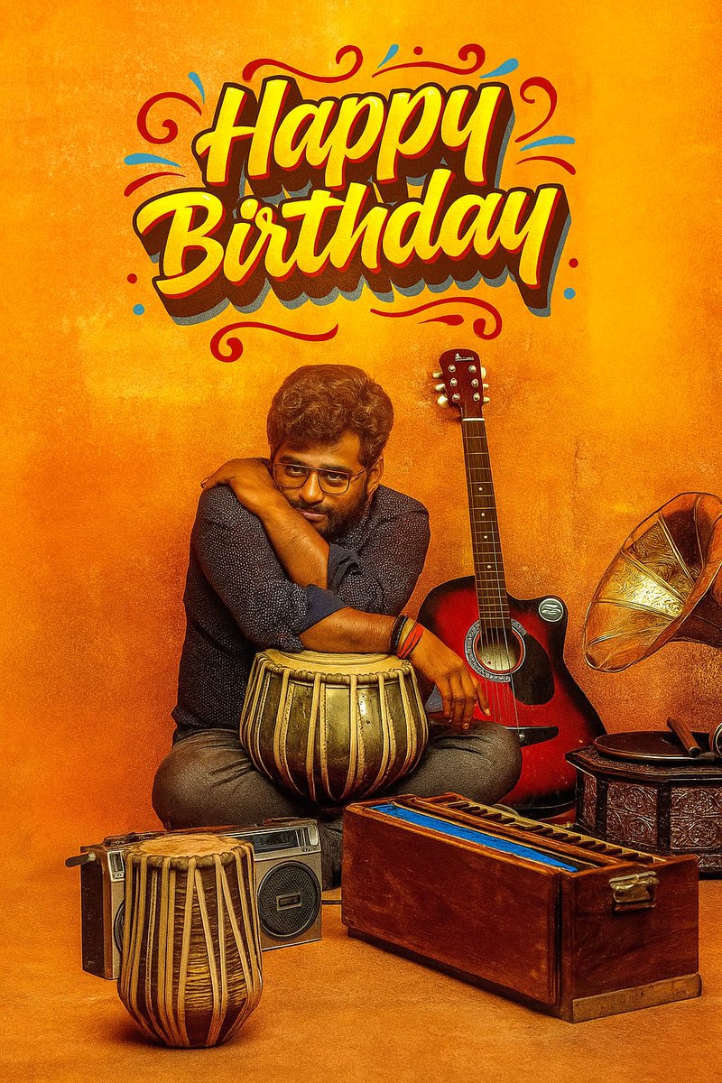 kalakkalcinema's tweet photo. Wishing The Phenomenal Music Director #SwamithanRajesh A Very Happy Birthday!  

@rvrstudios @RajeshmusicD @glamoursathya05 #Discoverstudio #HBD #SwamithanRajesh https://t.co/Xc9S8lpED8