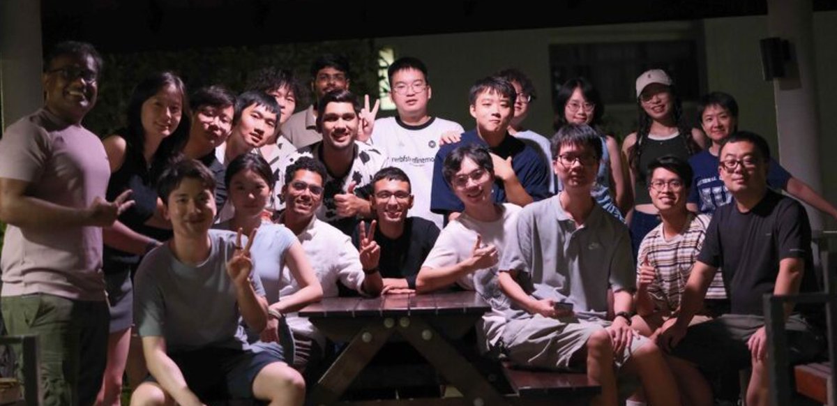 It was a wonderful team BBQ! Glad to hear many people are enjoying life in Singapore!

By the way, our CogAI4Sci team at NUS is recruiting 2 postdoc researchers for AI for Science (biomed) research. See more details and apply at cogAI4sci.com