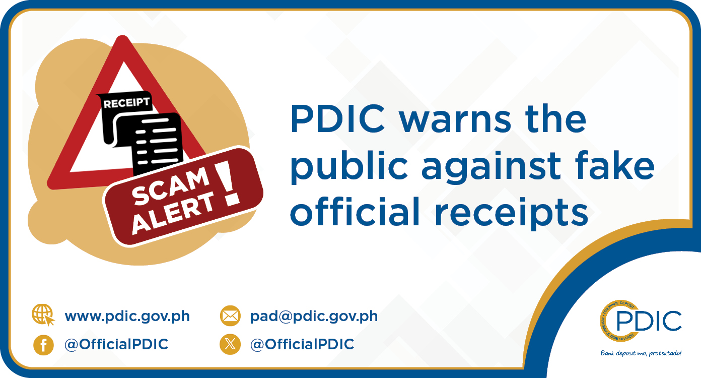 Fake PDIC Receipts on the Rise: How to Detect and Report Scams
