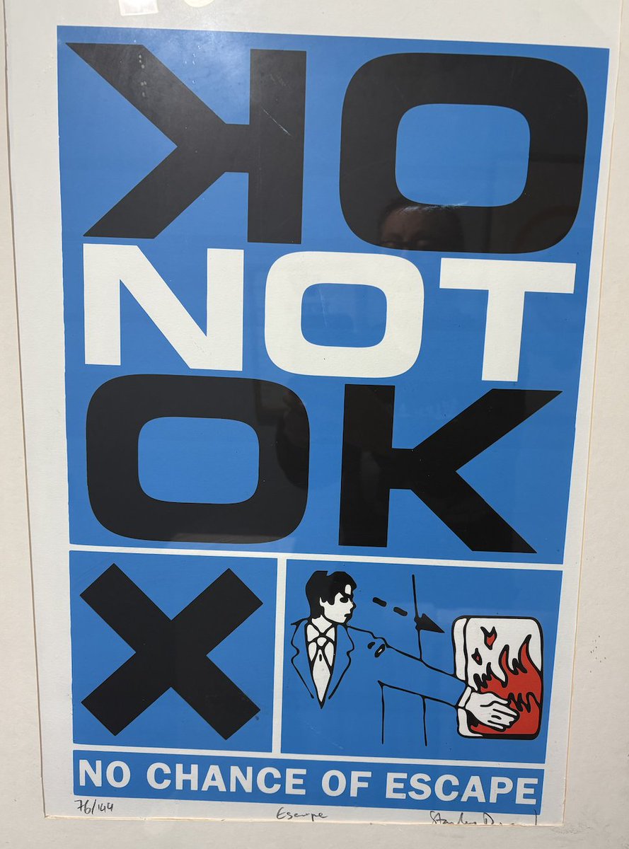 Finally getting into the Radiohead waiting room feels a bit like this....