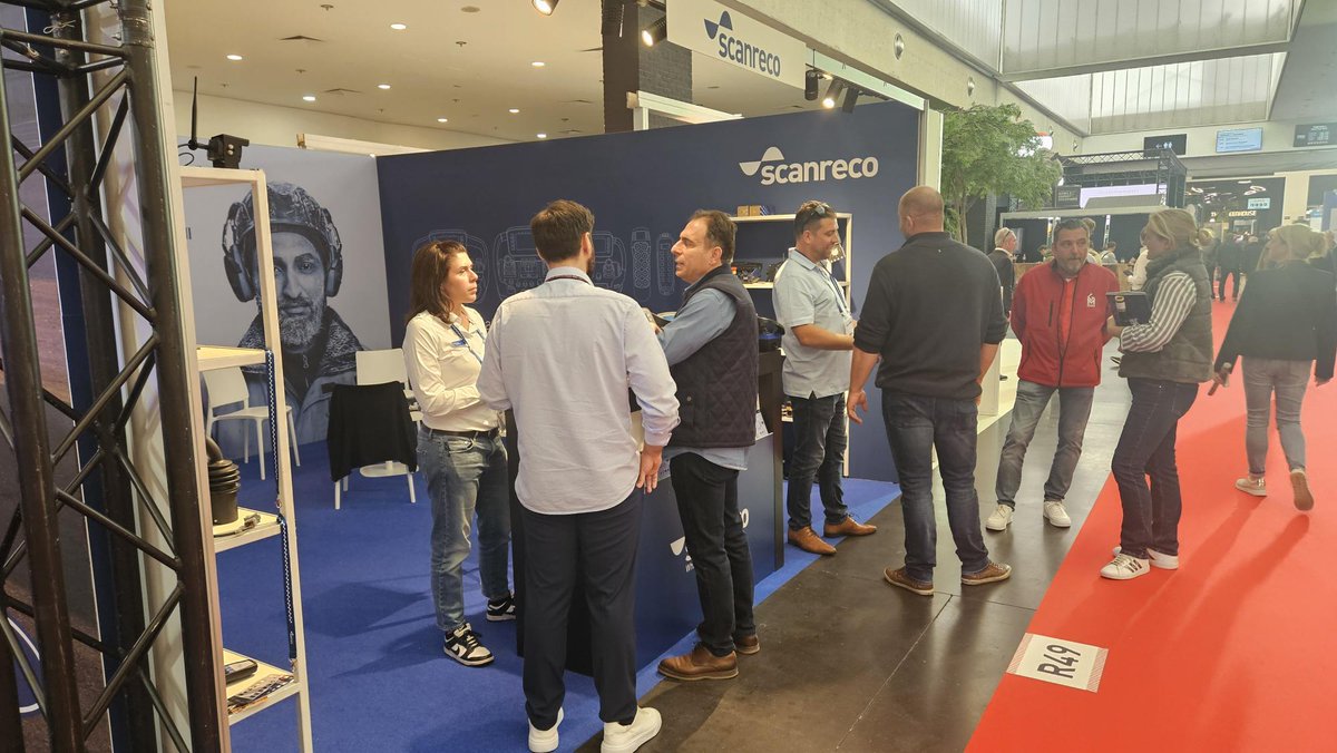 scanreco's tweet photo. We get many intelligent questions regarding safety and security, our operator focused approach and performance improving features such as our proximity solution and camera solution here @ Matexpo. Booth R49 is the place to go to learn about professional remote controls. #scanreco https://t.co/UZAEbG9M3J