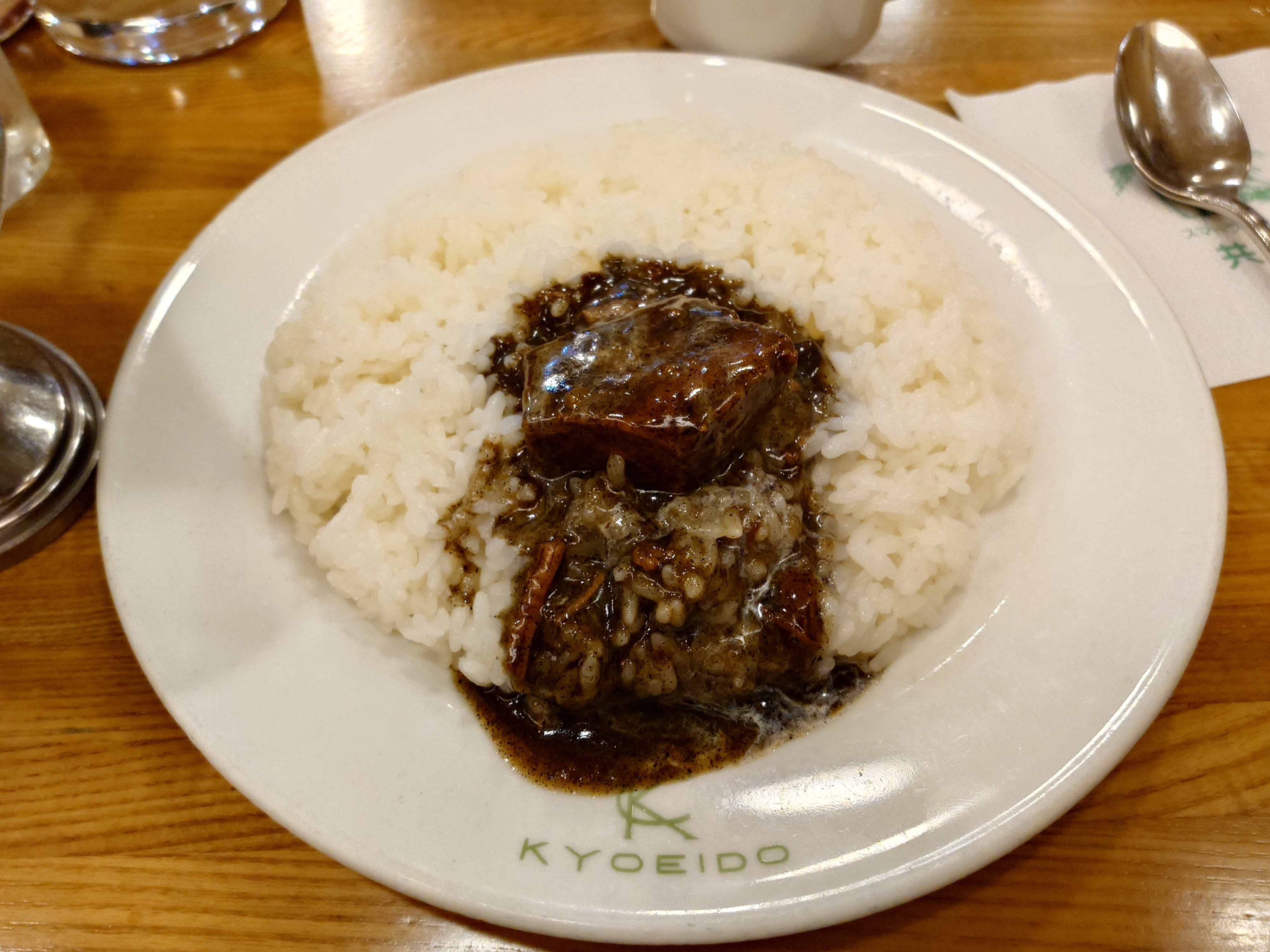 金曜はカレー やっぱりカレーは金曜日だよね 楽々園基地 - 楽々園/カレー