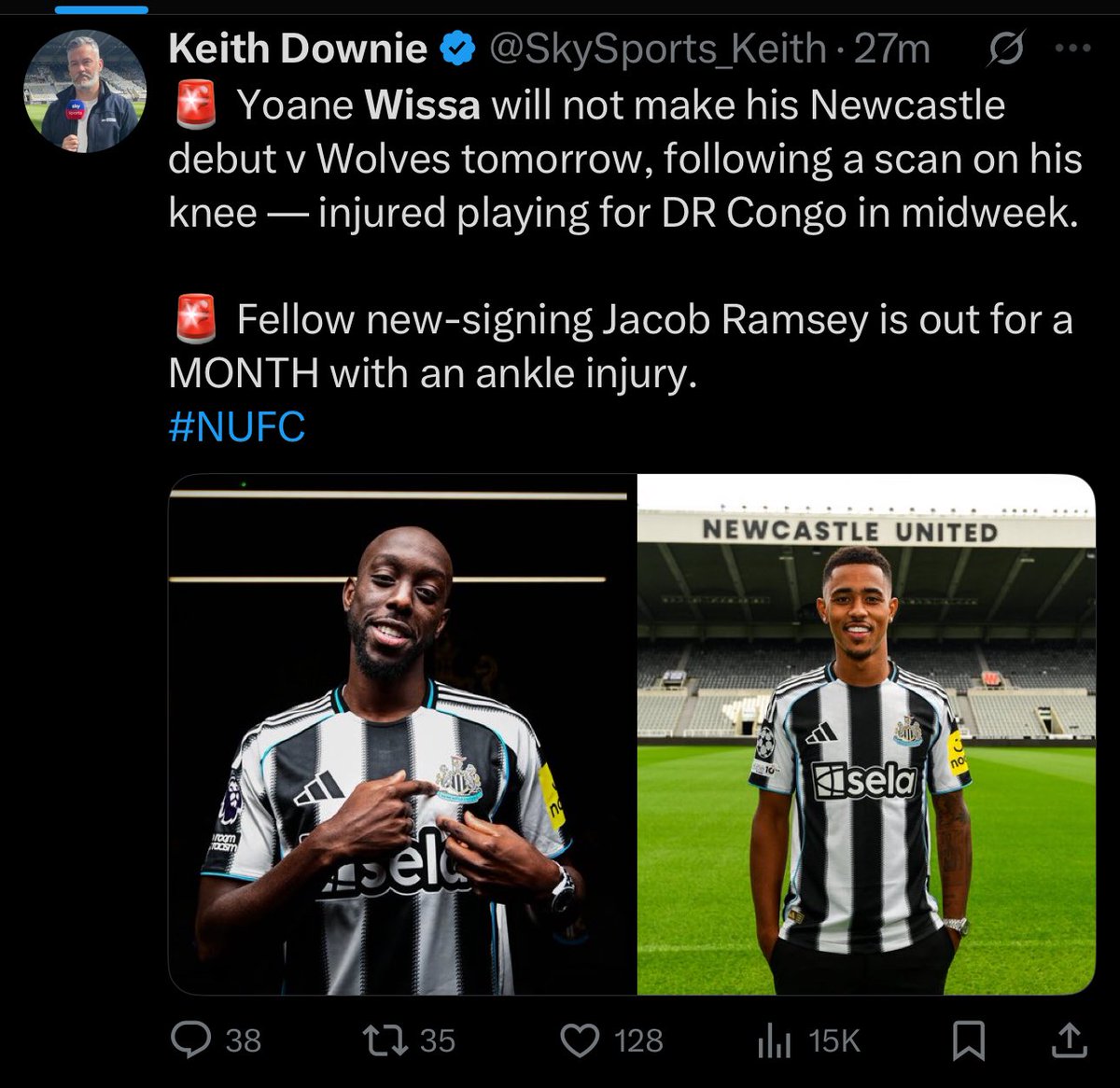 Gareth Mence tweet media