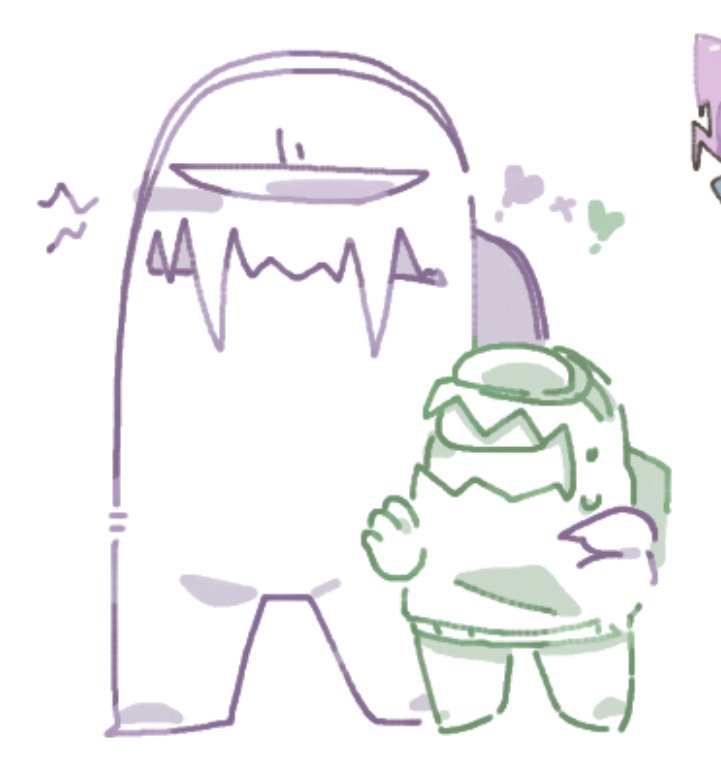 Just a little doodle! Sorry it's late!💜💚 🤍❤️💙 #rodamrix