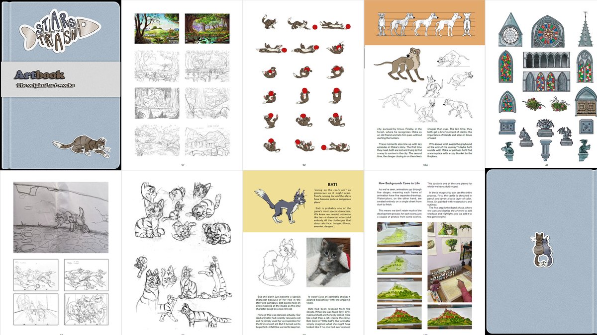 Valhalla Cats - Stars in the Trash OUT NOW! ✨🗑️🐈 (@valhallacats) on Twitter photo Want to know how the art of Stars in the Trash was made? The Deluxe Edition includes the Art Book!
Grab it now with an extra 10% OFF on top of the 33% already applied!👇 Want to know how the art of Stars in the Trash was made? The Deluxe Edition includes the Art Book!
Grab it now with an extra 10% OFF on top of the 33% already applied!👇