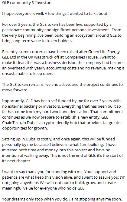 GLE tweet media