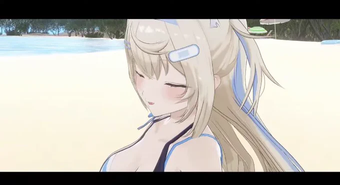 この距離はダメです○んでしまいます #夏きゅん #FUWAMOCO