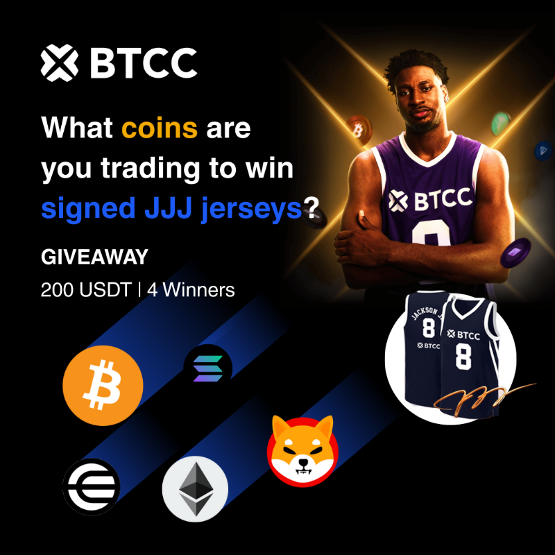 BTCCexchange's tweet photo. Share with us what coins you're trading!

🔥 Follow @BTCCexchange
🔥 RT this post with the coins you're trading + #BTCCxJJJ and #ProvenDefense
🔥 Tag 3 friends!

4 winners will share 200 USDT on Sep 19 🎉