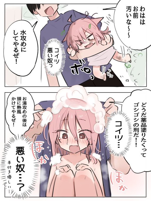 『ニンゲン…!!
悪いヤツだから絶対捕まっちゃダメってじいちゃん言ってた!!!!!』 