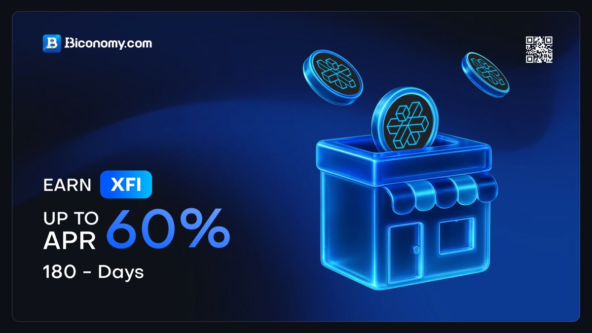 BiconomyCom's tweet photo. 🚀 https://t.co/egaqT81Snr Earn - #CrossFi Locked Products: Enjoy Up to 60% APR in Rewards! 🚀
https://t.co/egaqT81Snr Earn is pleased to announce a Locked Products update on @crossfichain . Subscribe to #XFI on https://t.co/egaqT81Snr Earn Locked Products during the Promotion Period to get up to 60% in APR rewards!💎
🔥 Limited-time Earn campaign: Deposit $XFI and enjoy up to 60% high Earnings 🔥
https://t.co/f0eDBFmgfB
Full details👉 https://t.co/1p8RcBsw5b
#BiconomyCom #BIT #Crypto #Blockchain #Investing #Stake #Staking #Earning #Cryptocurrency #cryptocurrencies #CryptoStaking