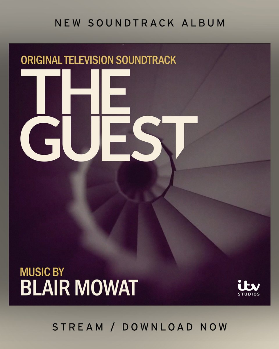 Silva Screen Records (@silvascreen) on Twitter photo THE GUEST
Original Television Soundtrack
The propulsive and dynamic score by Blair Mowat
Stream & download the album from today: silvascreen.ffm.to/the_guest
<a href="/BlairMowat/">Blair Mowat 🏴</a>  #TheGuest THE GUEST
Original Television Soundtrack
The propulsive and dynamic score by Blair Mowat
Stream & download the album from today: silvascreen.ffm.to/the_guest
<a href="/BlairMowat/">Blair Mowat 🏴</a>  #TheGuest