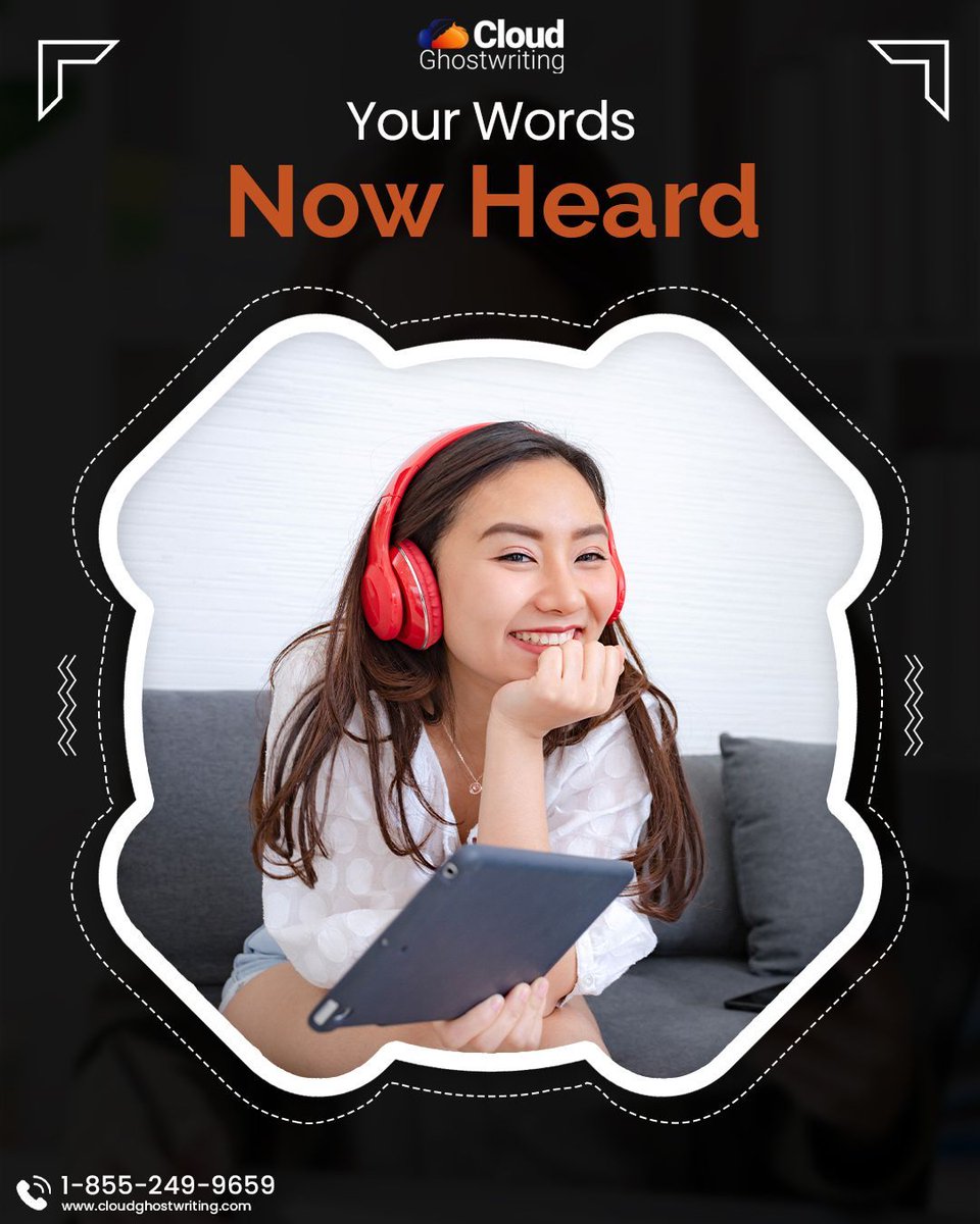 CloudGW9's tweet image. You have a message that matters. A story that needs to be shared. We&apos;re here to give it the voice it deserves. Let&apos;s amplify your words together. 🗣️💫 cloudghostwriting.com

#CloudGhostwriting #YourWordsNowHeard #AuthorVoice #Storytelling #Ghostwriting #AmplifyYourVoice #Author