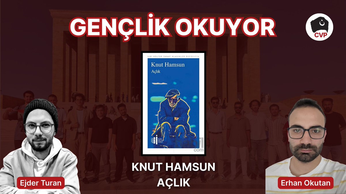 "Gençlik Okuyor | Açlık - Knut Hamsun | Erhan Okutan - Ejder Turan"

Cumhuriyetçi Vatanseverler Partisi YouTube kanalında yayında. 

İzlemek için;
youtu.be/_ueYioIuZ5k?si…

<a href="/cvpgenelmerkez/">Cumhuriyetçi Vatanseverler Partisi</a>
