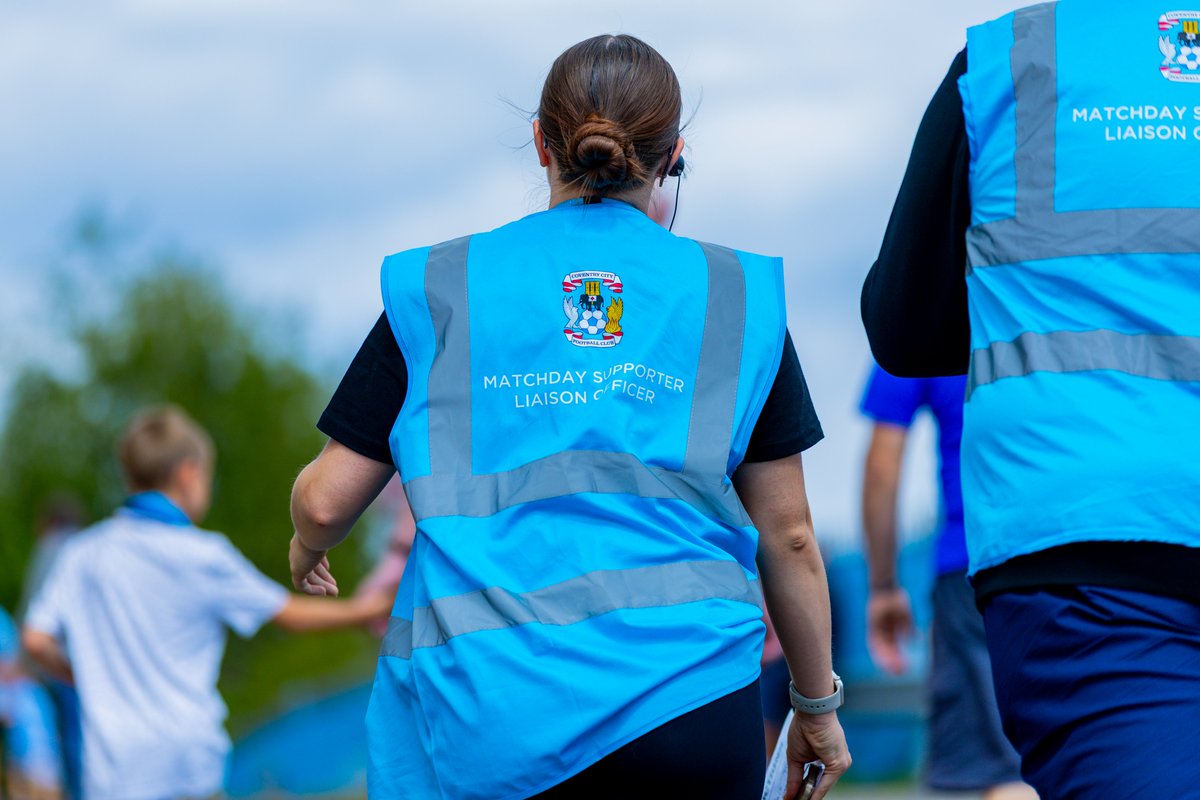 Need help whilst you're out and about at the <a href="/CBSArena/">Coventry Building Society Arena</a> this afternoon? Make sure to speak to one of our helpful Matchday Supporter Liaison Officers. #PUSB